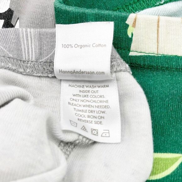 Hanna Andersson Long Johns The Child Grogu lot of two pair - Kids EU 100 / US 4 - Picture 9 of 10